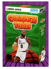 LeBron James [Purple] #2 Basketball Cards 2023 Panini Donruss Crunch Time Prices