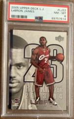 LeBron James #LJ22 Basketball Cards 2005 Upper Deck MJ, LJ Bonus Pack Prices
