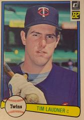 Tim Laudner #549 Baseball Cards 1982 Donruss Prices