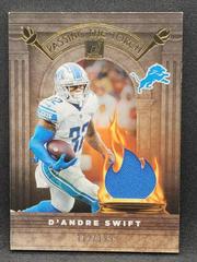 D'Andre Swift, Barry Sanders #PTTJ-4 Football Cards 2022 Panini Donruss Passing the Torch Jerseys Prices