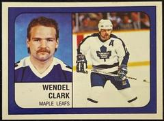 Wendel Clark #121 Hockey Cards 1988 Panini Stickers Prices