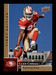 Glen Coffee #162 Football Cards 2009 Upper Deck First Edition Prices