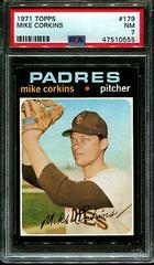 Mike Corkins #179 Baseball Cards 1971 Topps Prices