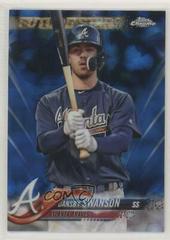 Dansby Swanson #167 Baseball Cards 2018 Topps Chrome Sapphire Prices