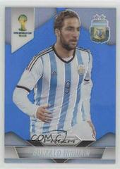 Gonzalo Higuain [Blue Prizm] Soccer Cards 2014 Panini Prizm World Cup Prices