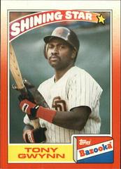 Tony Gwynn #6 Baseball Cards 1990 Bazooka Prices