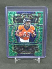 Javonte Williams [Green] #RS-19 Football Cards 2021 Panini Select Rookie Selections Prices