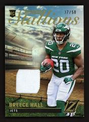 Breece Hall [Prime] Football Cards 2022 Panini Zenith Rookie Stallions Prices