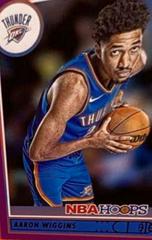 Aaron Wiggins [Purple] #247 Basketball Cards 2021 Panini Hoops Prices