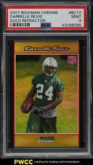 Darrelle Revis [Gold Refractor] #BC10 Football Cards 2007 Bowman Chrome Prices