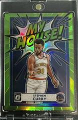 Stephen Curry [Green] #5 Basketball Cards 2020 Panini Donruss Optic My House Prices