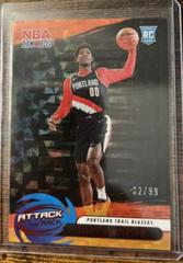Scoot Henderson [Hyper Red] #4 Basketball Cards 2023 Panini Hoops Attack the Rack Prices