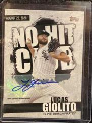 Lucas Giolito [Autograph] #NHC-9 Baseball Cards 2022 Topps No Hit Club Prices