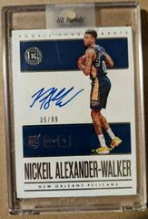 Nickeil Alexander Walker [Autograph] #130 Basketball Cards 2019 Panini Encased Prices