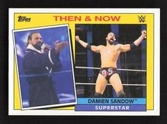 Damien Sandow #8 Wrestling Cards 2015 Topps Heritage WWE Then & Now Prices