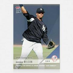 Russell Wilson Baseball Cards 2018 Topps Now Spring Training Prices