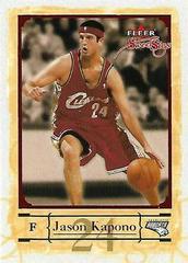Jason Kapono #40 Basketball Cards 2004 Fleer Sweet Sigs Prices