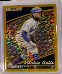 Mookie Betts [Gold] Baseball Cards 2022 Topps Update Black Gold Prices