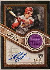 Nolan Gorman #TRAP2-NG Baseball Cards 2023 Topps Series 2 Reverence Autograph Patch Prices