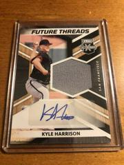 Kyle Harrison Baseball Cards 2022 Panini Elite Extra Edition Future Threads Signatures Prices