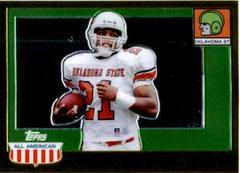 Barry Sanders [Gold Chrome Refractor] #75 Football Cards 2005 Topps All American Prices