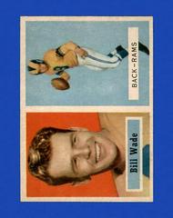 Bill Wade #34 Football Cards 1957 Topps Prices