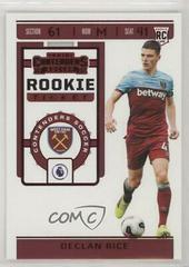 Declan Rice [Red] #RT-28 Soccer Cards 2019 Panini Chronicles Contenders Rookie Ticket Prices