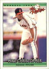 Mike Christopher #23 Baseball Cards 1992 Panini Donruss Rookies Prices