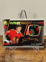 Alex Vlasic [Black] #FWAP-AV Hockey Cards 2022 SP Authentic Future Watch Autograph Patch Prices