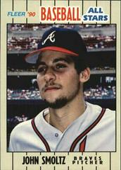 John Smoltz Baseball Cards 1990 Fleer Baseball All-Stars Prices