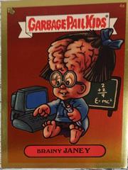 Brainy JANEY [Gold] #4a 2003 Garbage Pail Kids Prices