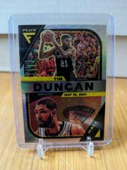 Tim Duncan [Silver] #3 Basketball Cards 2022 Panini Flux Hall Influx Prices