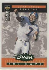 John Elway [Green] #C6 Football Cards 1994 Collector's Choice Crash the Game Prices
