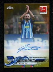 Vedad Ibisevic [Autograph Gold Refractor] Soccer Cards 2018 Topps Chrome Bundesliga Prices