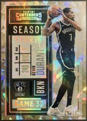 Kevin Durant [Cracked Ice Ticket] Basketball Cards 2020 Panini Contenders Prices