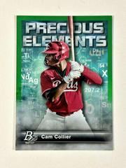 Cam Collier [Green] #PE-21 Baseball Cards 2023 Bowman Platinum Precious Elements Prices