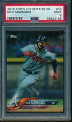 Nick Markakis #58 Baseball Cards 2018 Topps on Demand 3D Prices