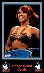 Alicia Fox [Blue] Wrestling Cards 2012 Topps WWE Prices