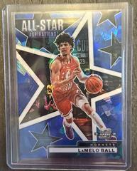 LaMelo Ball [Blue Ice] Basketball Cards 2021 Panini Contenders Optic All Star Aspirations Prices