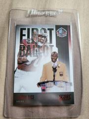 Jerry Rice [Red] #FB-JR Football Cards 2022 Panini Score First Ballot Prices