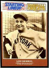 Lou Gehrig Baseball Cards 1989 Kenner Starting Lineup Baseball Greats Prices