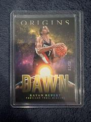 Rayan Rupert [Gold] #3 Basketball Cards 2023 Panini Origins Dawn Prices