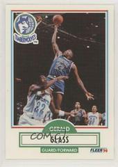 Gerald Glass Basketball Cards 1990 Fleer Update Prices