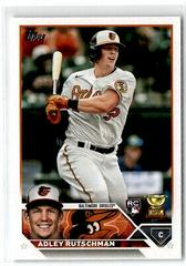 Adley Rutschman [Advanced Stats] Baseball Cards 2023 Topps Prices