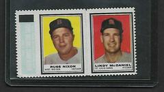 Lindy McDaniel Baseball Cards 1962 Topps Stamps Prices