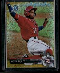 Victor Robles [Gold Shimmer] #BCP219 Baseball Cards 2017 Bowman Chrome Prospects Prices