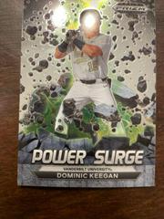 Dominic Keegan #PS-DK Baseball Cards 2022 Panini Prizm Draft Picks Power Surge Prices