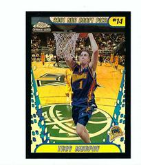 Troy Murphy [Black Refractor] #142 Basketball Cards 2001 Topps Chrome Prices