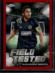 Alejandro Bedoya [Red] Soccer Cards 2022 Topps Chrome MLS Field Tested Prices