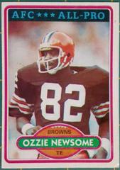 Ozzie Newsome Football Cards 1980 Topps Prices